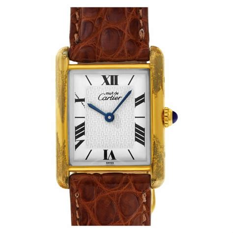 cartier 2nd hand watches|certified pre owned cartier.